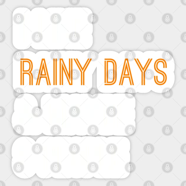 Rainy Days Sticker by faiiryliite